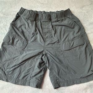 White Sierra Kids Gray Cargo Shorts